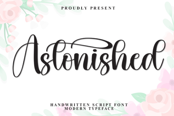 Astonished: Elevating Digital Brand Identity with Modern Script Typography