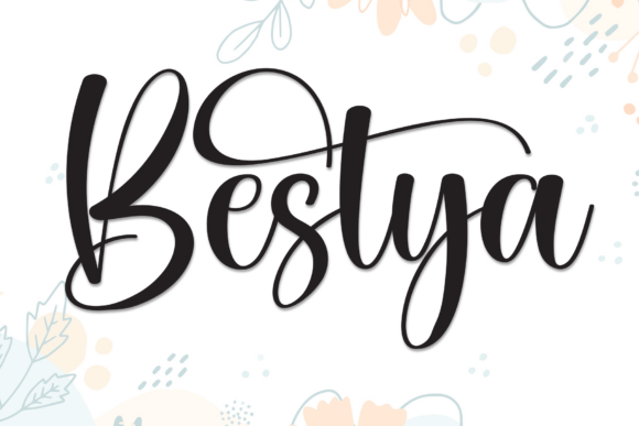 Bestya: The Handwritten Script Font for Warm Editorial Design