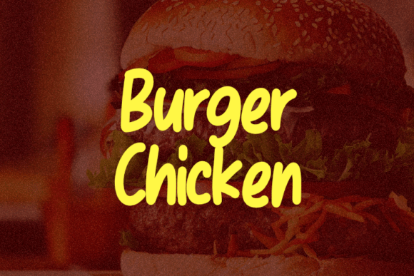 Burger Chicken Typeface: Elevate Your Brand Identity