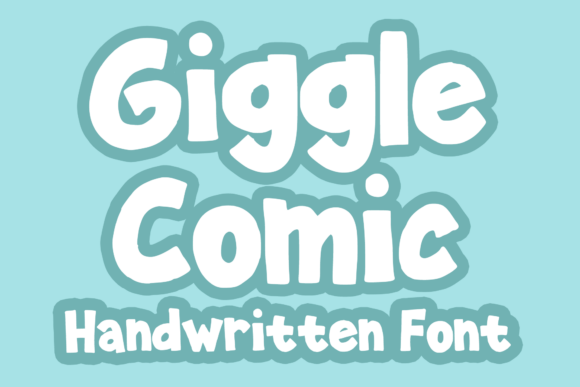 Giggle Comic: The Bold Cartoon Typeface for High-Impact Campaigns