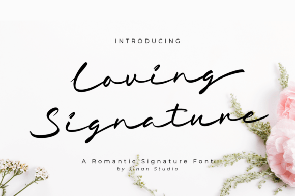 Loving Signature Typeface Review for Handmade Branding