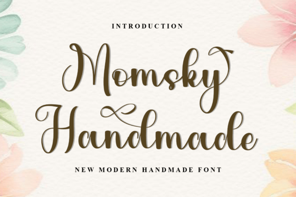 Momsky Handmade: A Creative Typeface for Editorial Design