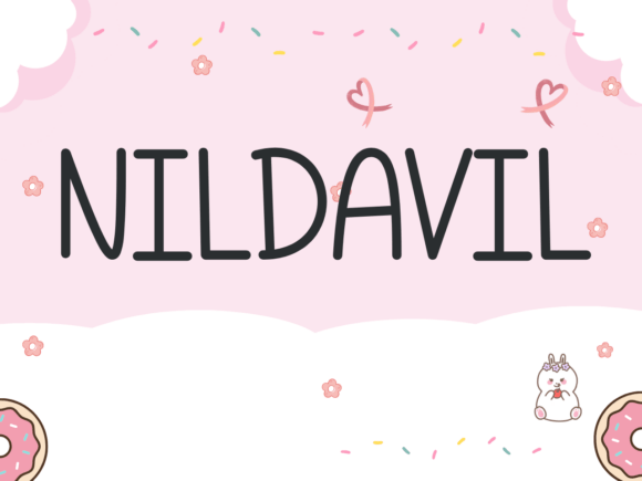 Nildavil: A Script Amp Typeface for Editorial Elegance