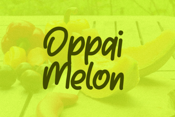 Oppai Melon: The Playful Typeface That Transformed My Brand Identity