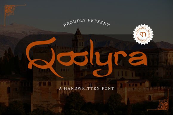 Qoolyra Typeface: Elevate Campaign Visuals With Whimsical Script Design