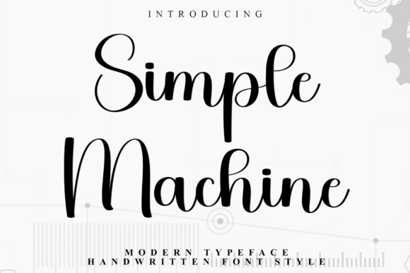 Simple Machine Typeface Review: A Soft Script for Modern Branding