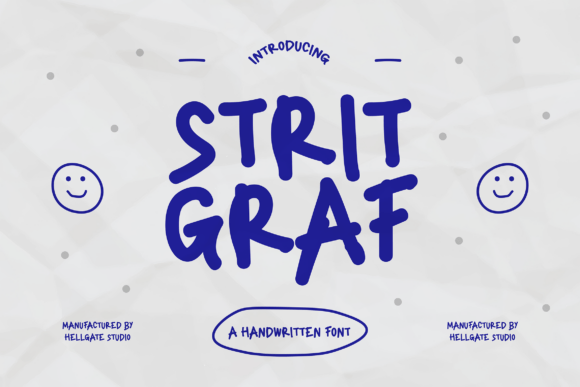 Strit Graf: A Handwritten Typeface for Authentic Brand Storytelling