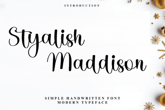 Styalish Maddison: The Festive Typeface That Elevates Holiday Campaigns