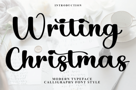 Writing Christmas: A Festive Typeface for Holiday Branding